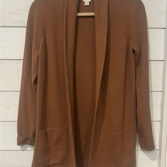 J.Crew Open Front Brown Tunic
Sweater Blazer Cardigan Women's
XS 100% Cotton - Picture 6 of 11